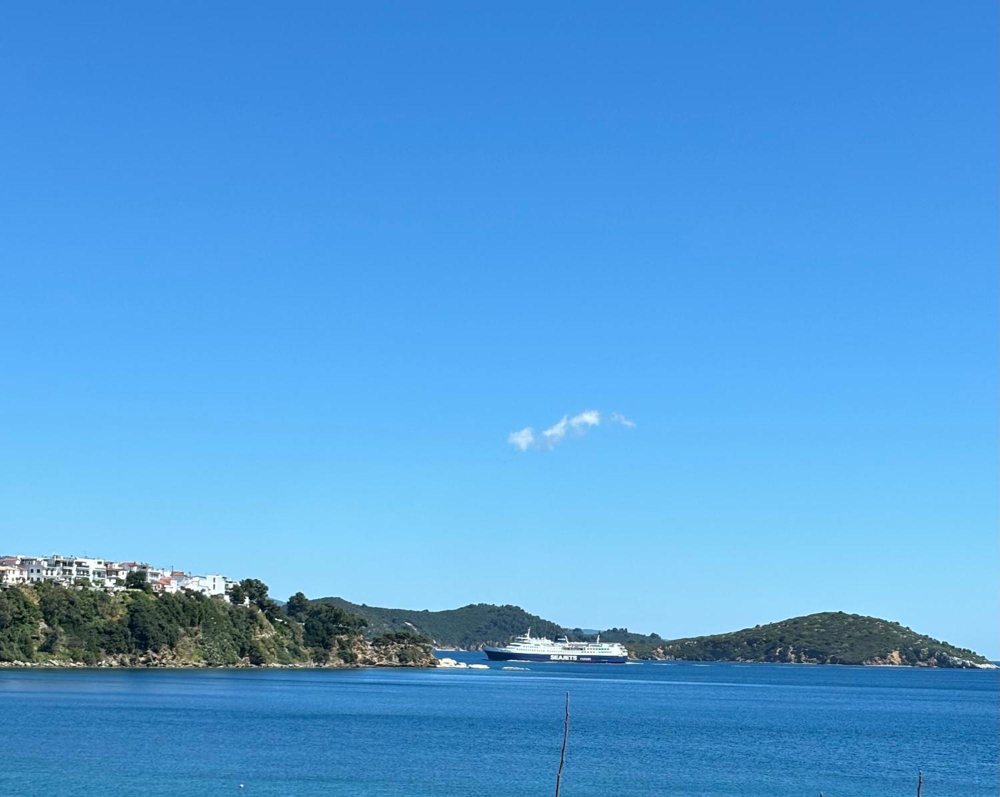 Angeliki Beach Hotel Megali Ammos  Exterior foto