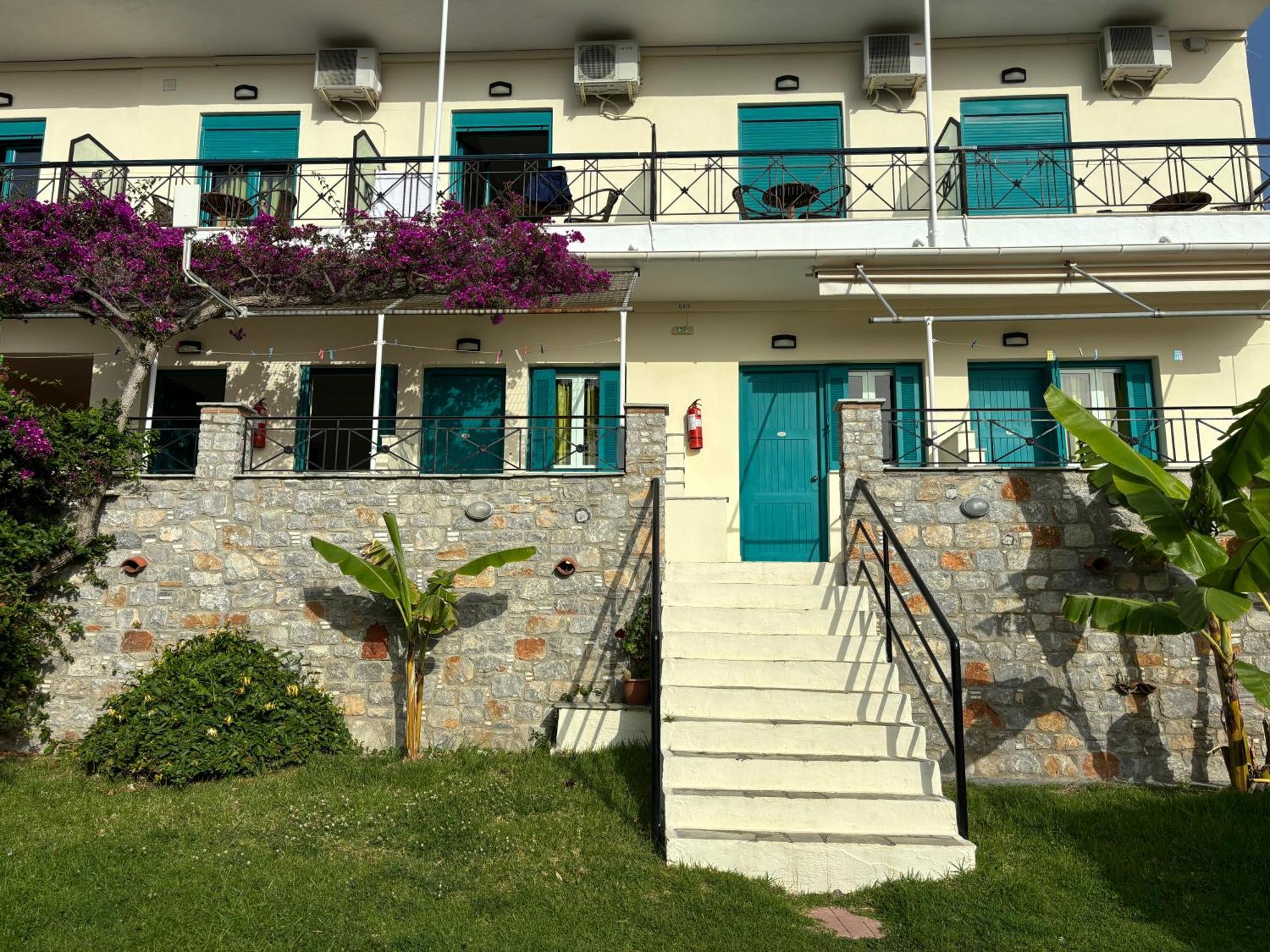 Angeliki Beach Hotel Megali Ammos  Exterior foto