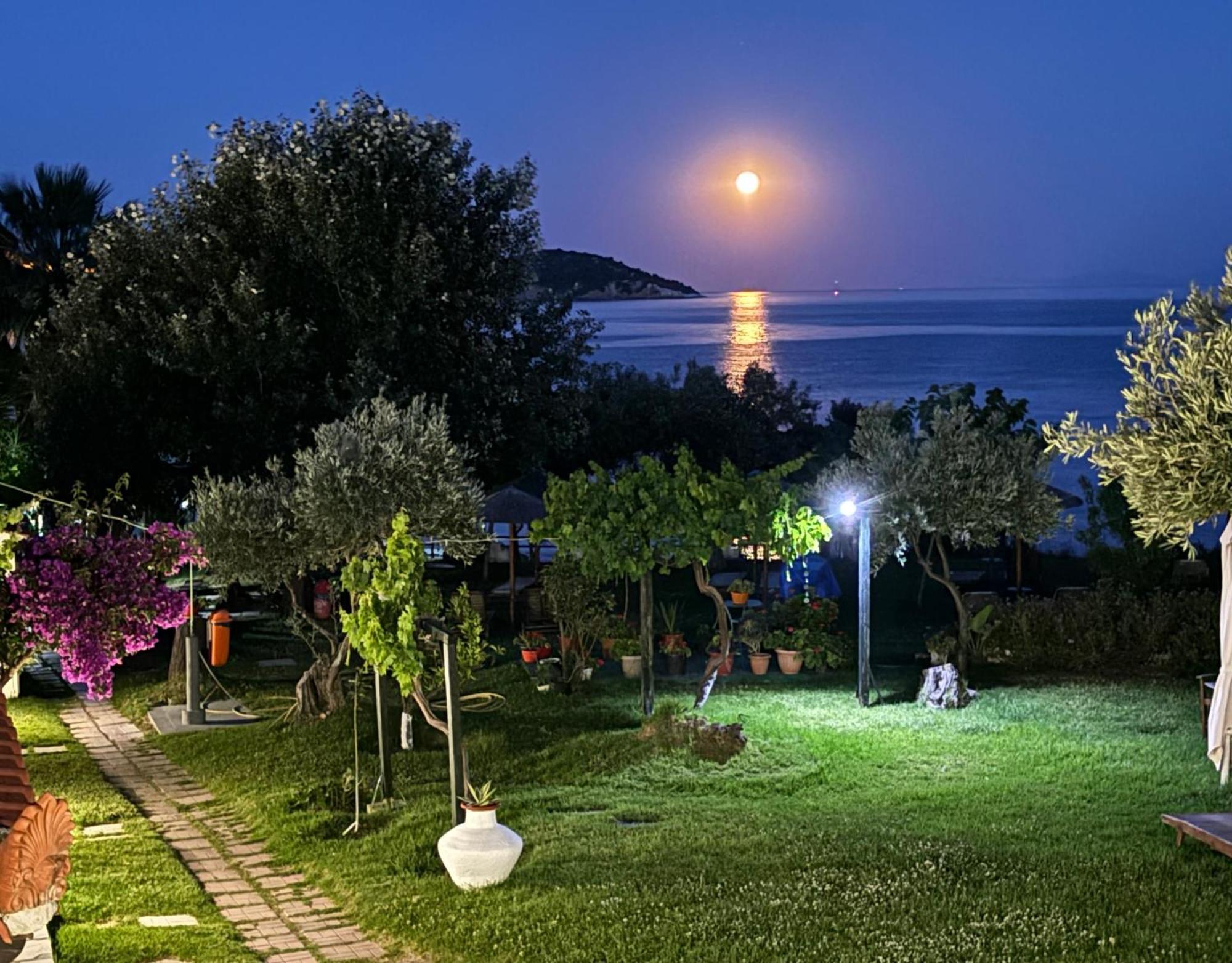 Angeliki Beach Hotel Megali Ammos  Exterior foto