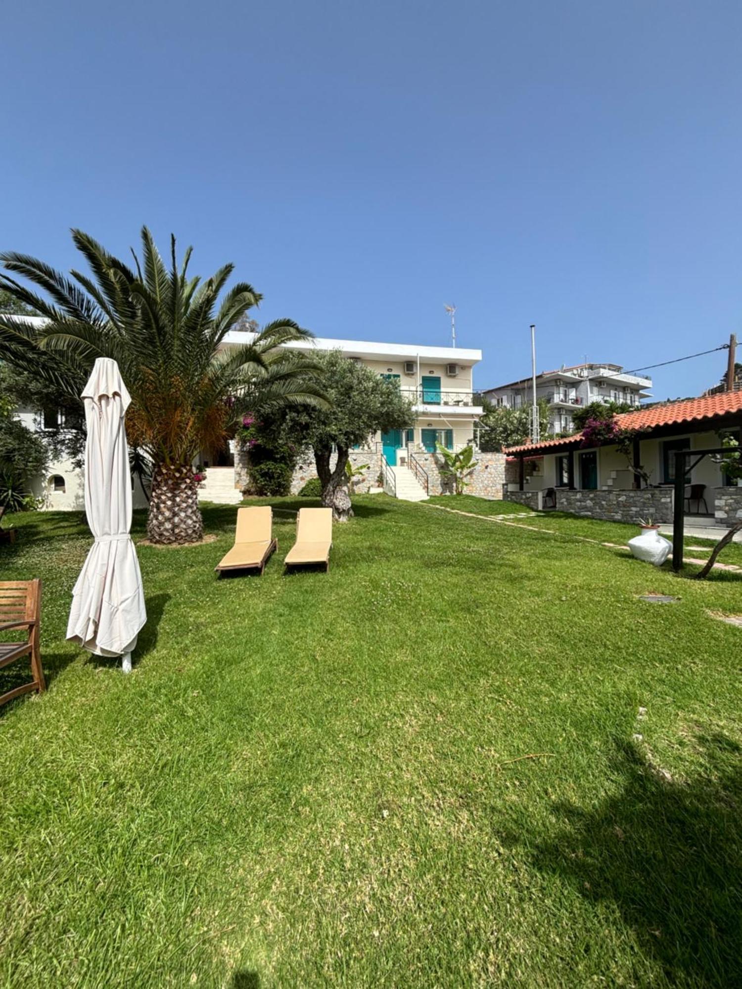 Angeliki Beach Hotel Megali Ammos  Exterior foto