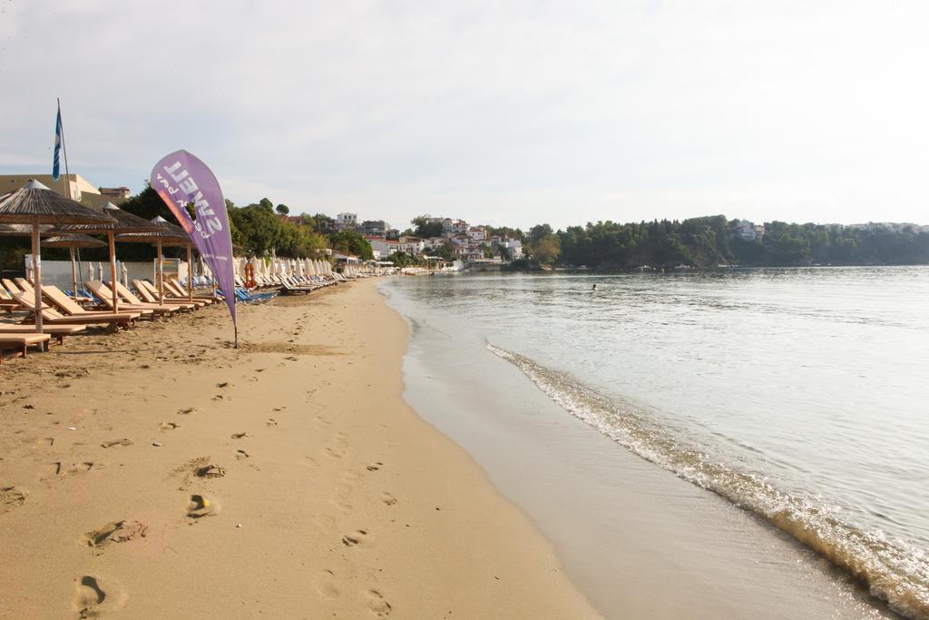 Angeliki Beach Hotel Megali Ammos  Exterior foto