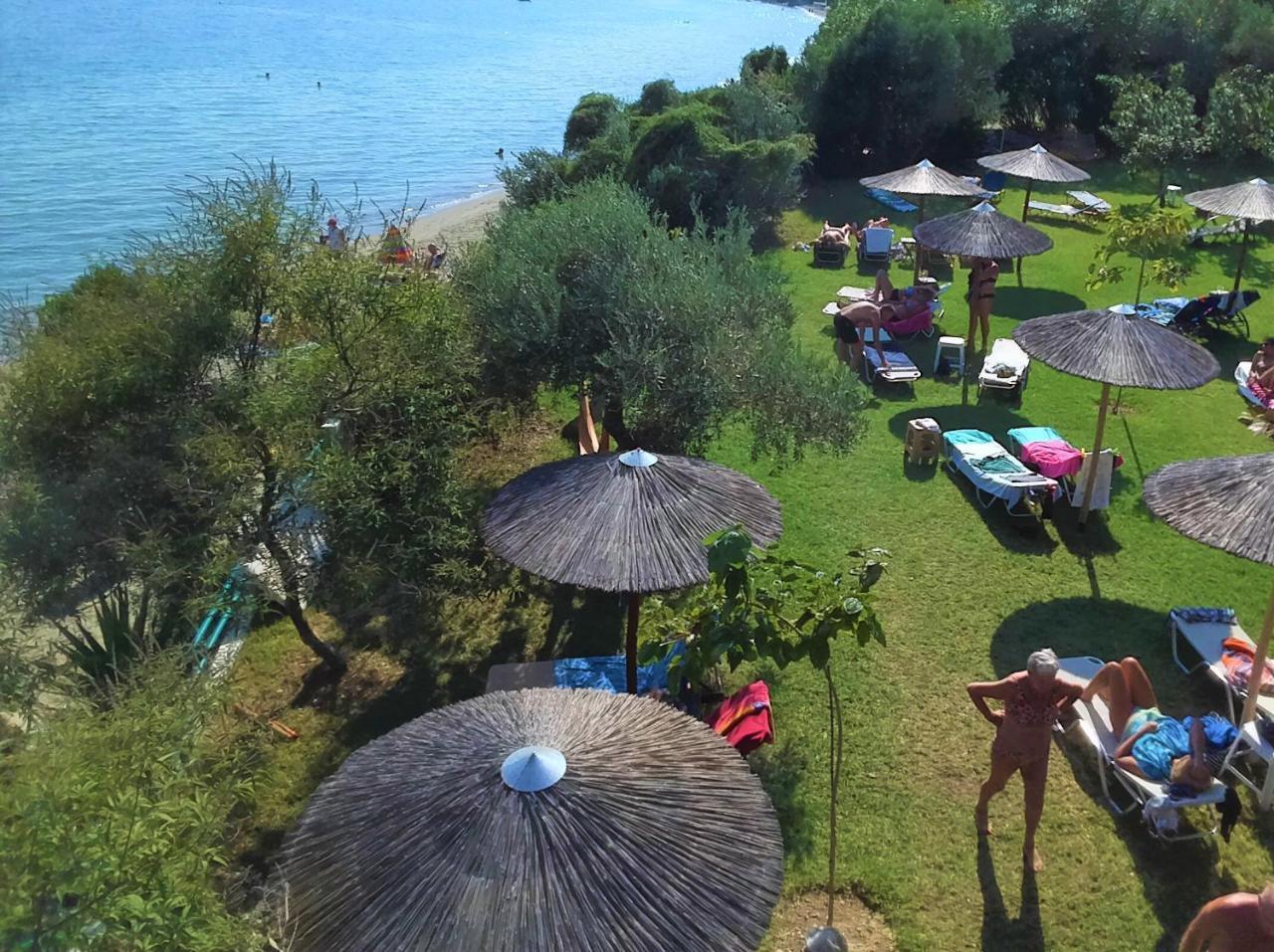 Angeliki Beach Hotel Megali Ammos  Exterior foto